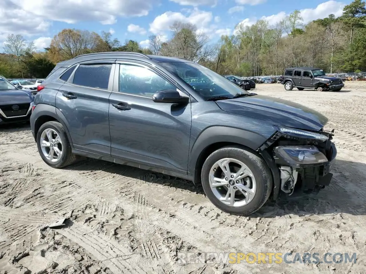 4 Photograph of a damaged car KM8K62AB3NU849120 HYUNDAI KONA 2022