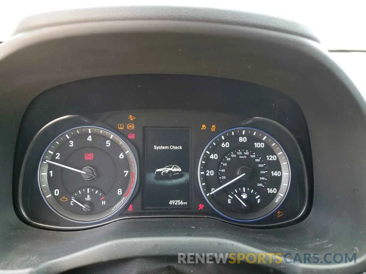 9 Photograph of a damaged car KM8K62AB3NU849120 HYUNDAI KONA 2022