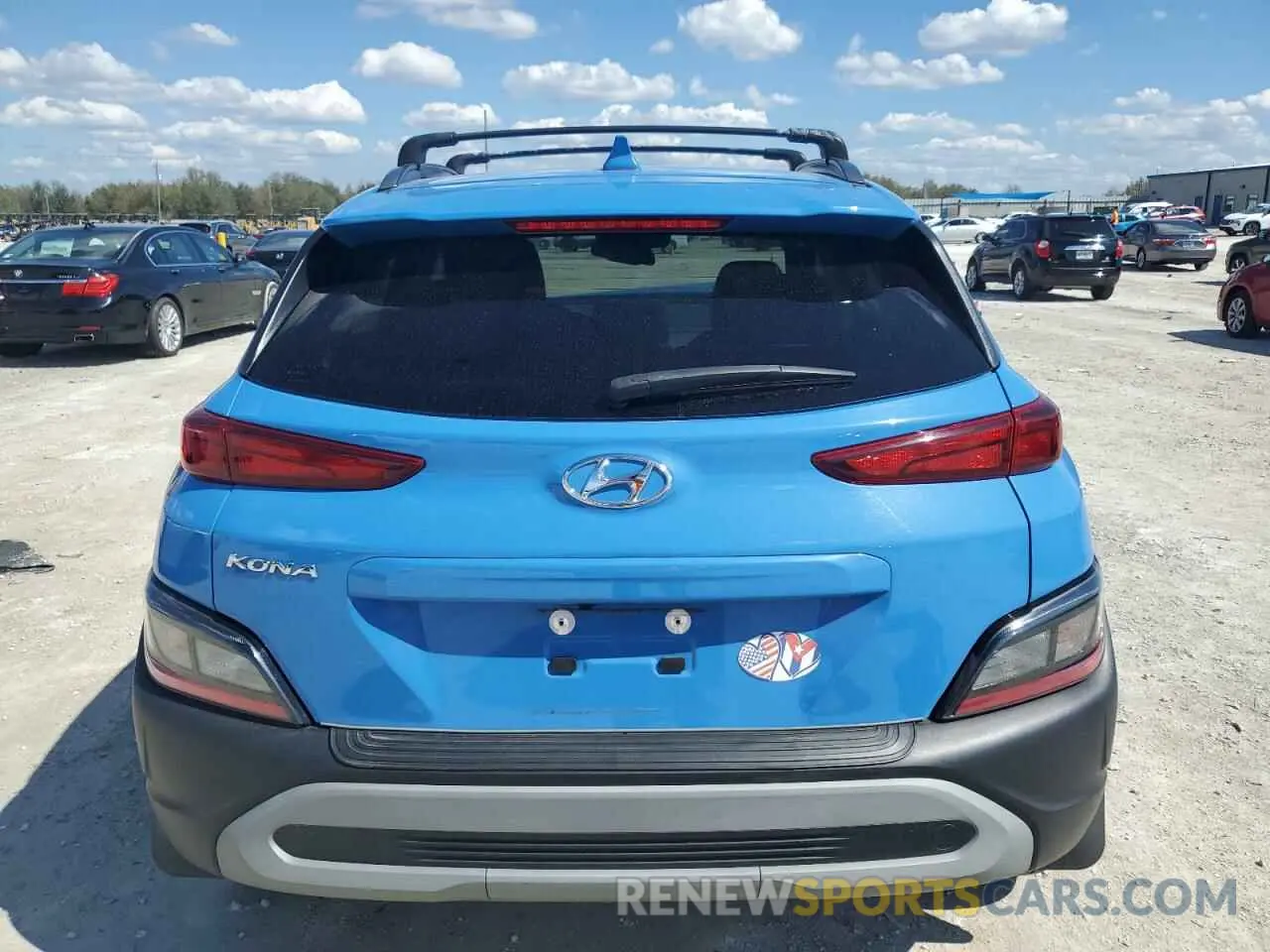 6 Photograph of a damaged car KM8K62AB4NU855248 HYUNDAI KONA 2022