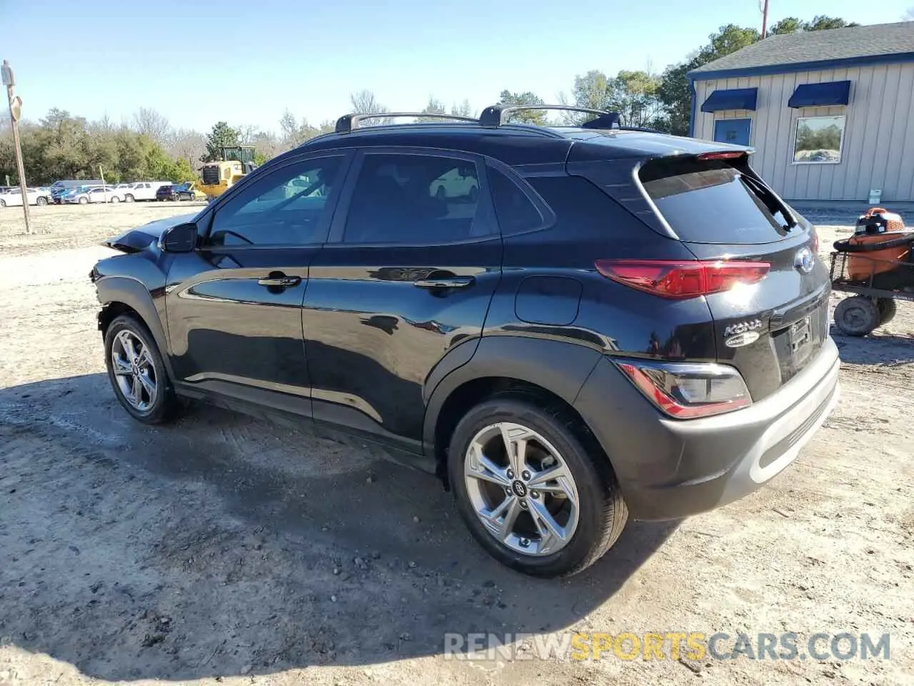 2 Photograph of a damaged car KM8K62AB5NU753201 HYUNDAI KONA 2022