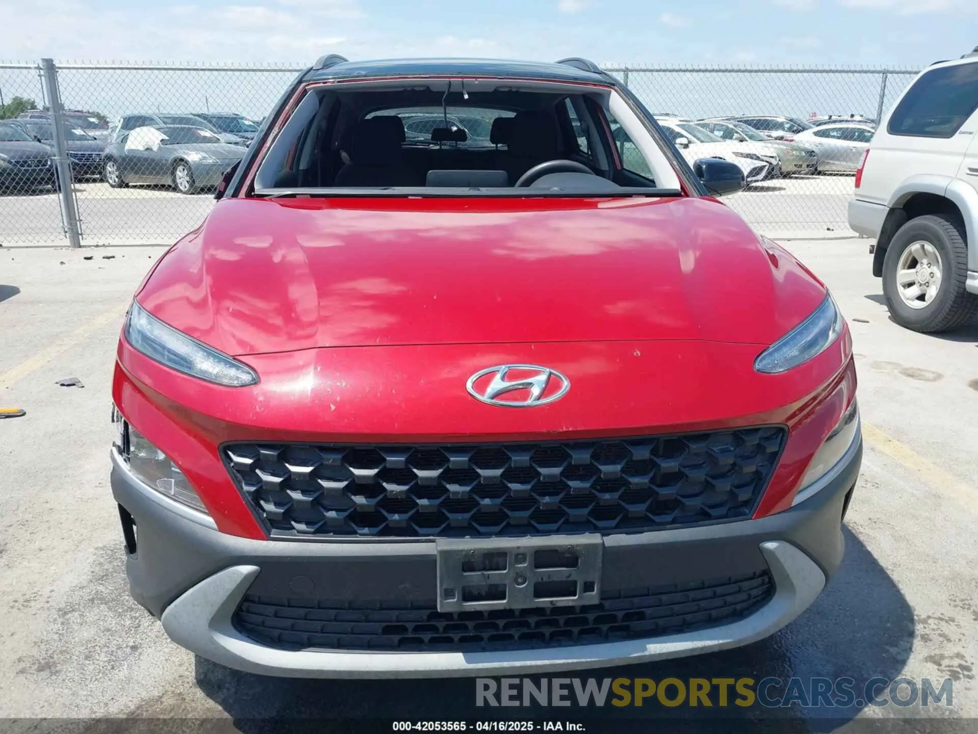 13 Photograph of a damaged car KM8K62AB6NU774977 HYUNDAI KONA 2022