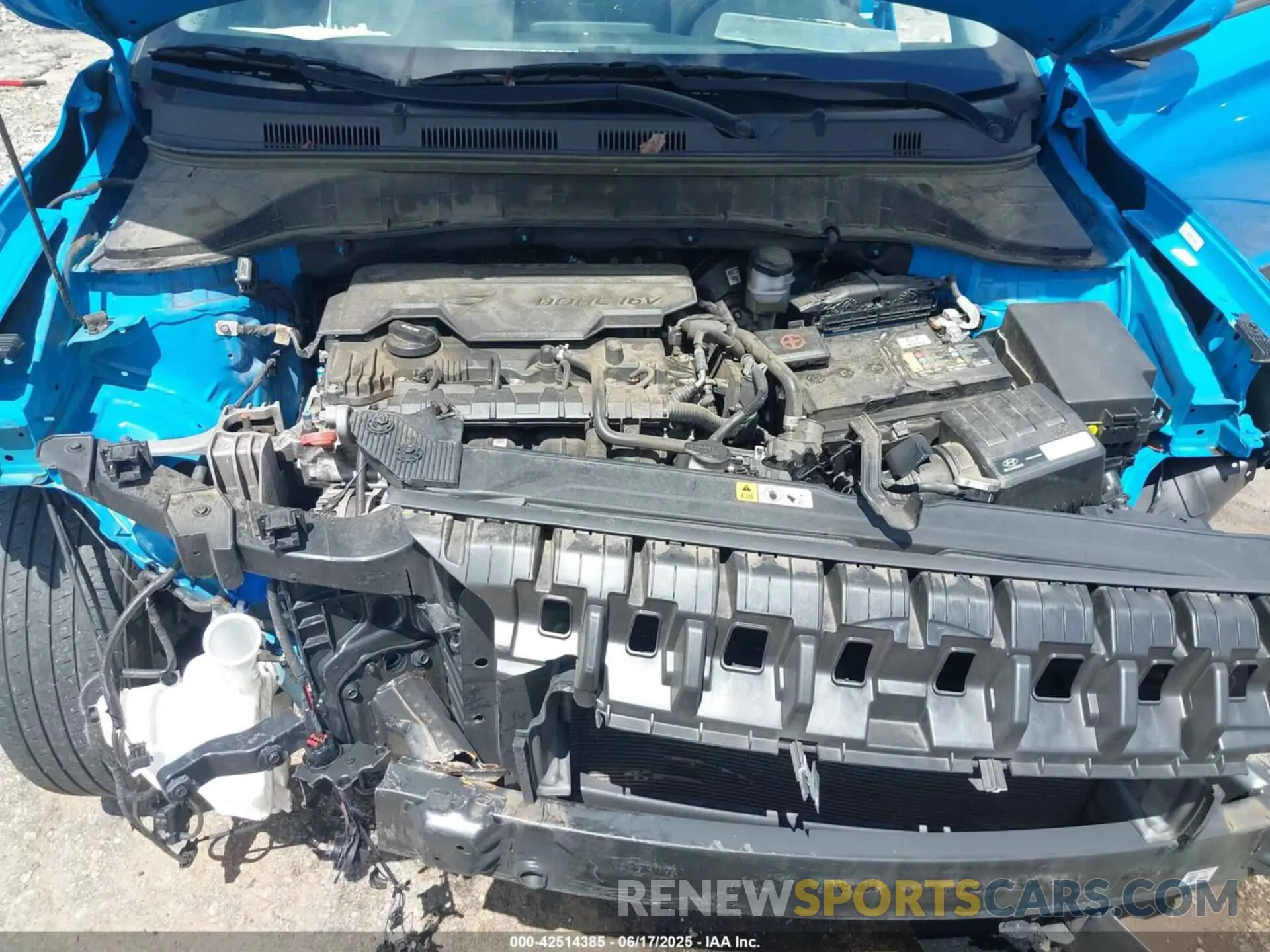 10 Photograph of a damaged car KM8K62AB6NU803457 HYUNDAI KONA 2022