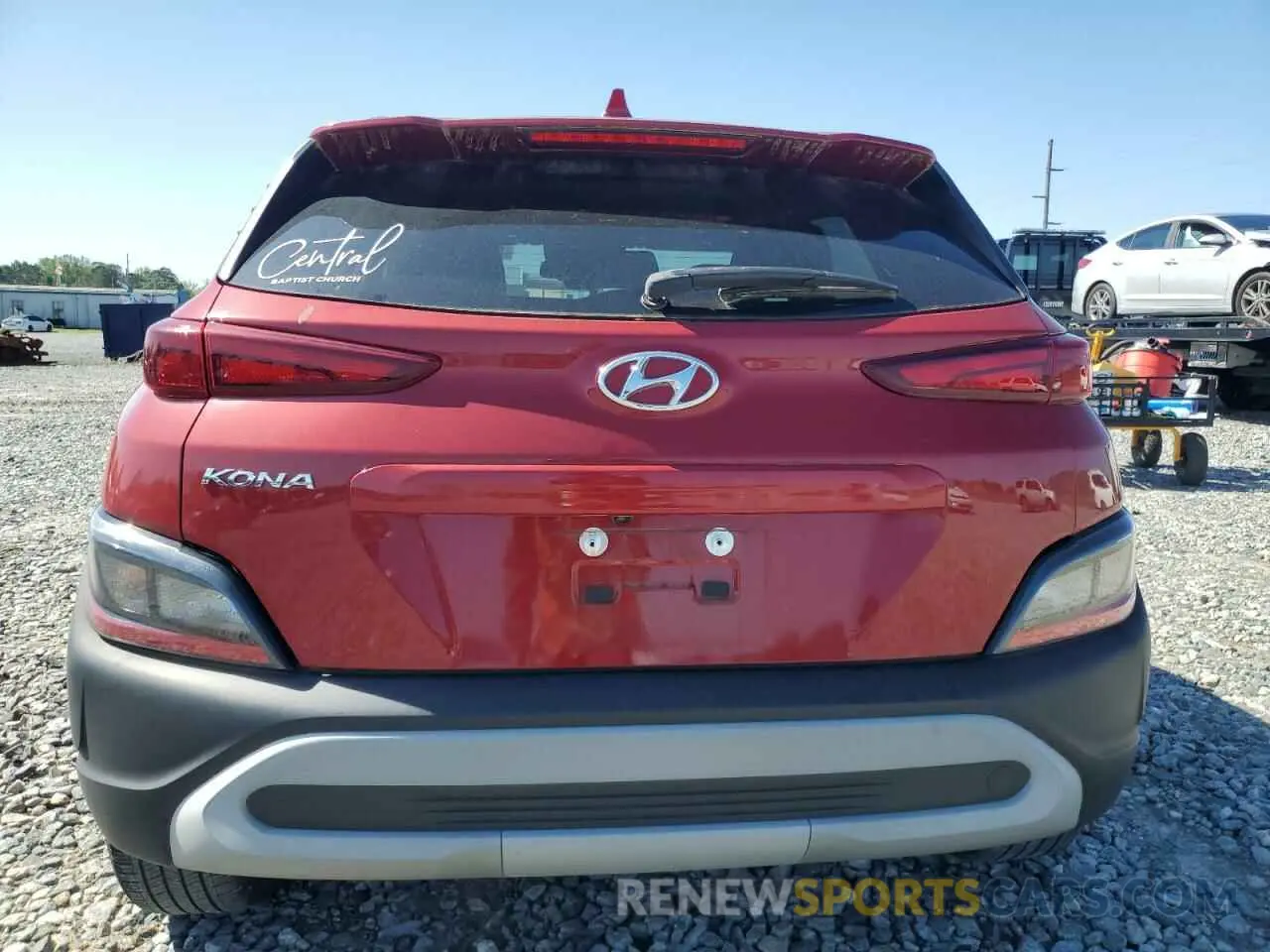 6 Photograph of a damaged car KM8K62AB7NU833356 HYUNDAI KONA 2022