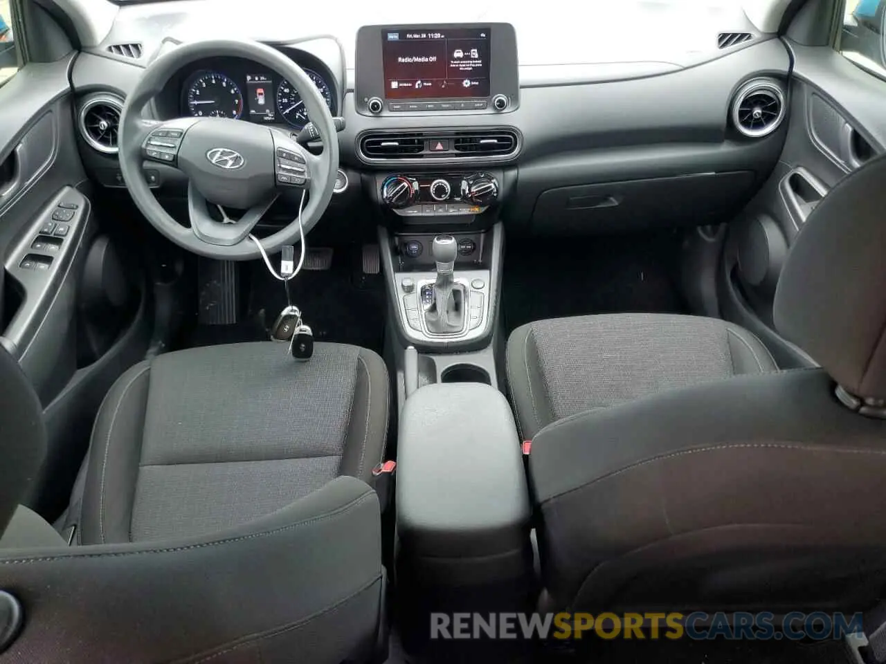8 Photograph of a damaged car KM8K62AB7NU927088 HYUNDAI KONA 2022