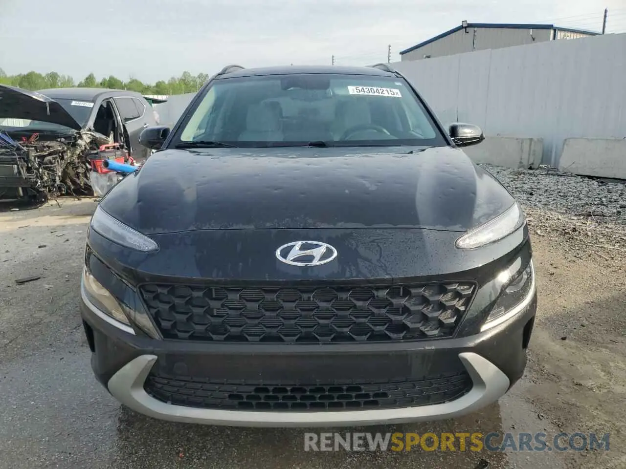 5 Photograph of a damaged car KM8K62AB9NU761589 HYUNDAI KONA 2022