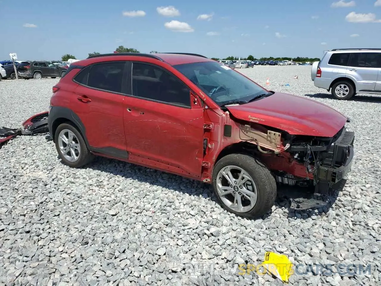 4 Фотография поврежденного автомобиля KM8K62AB9NU829955 HYUNDAI KONA 2022