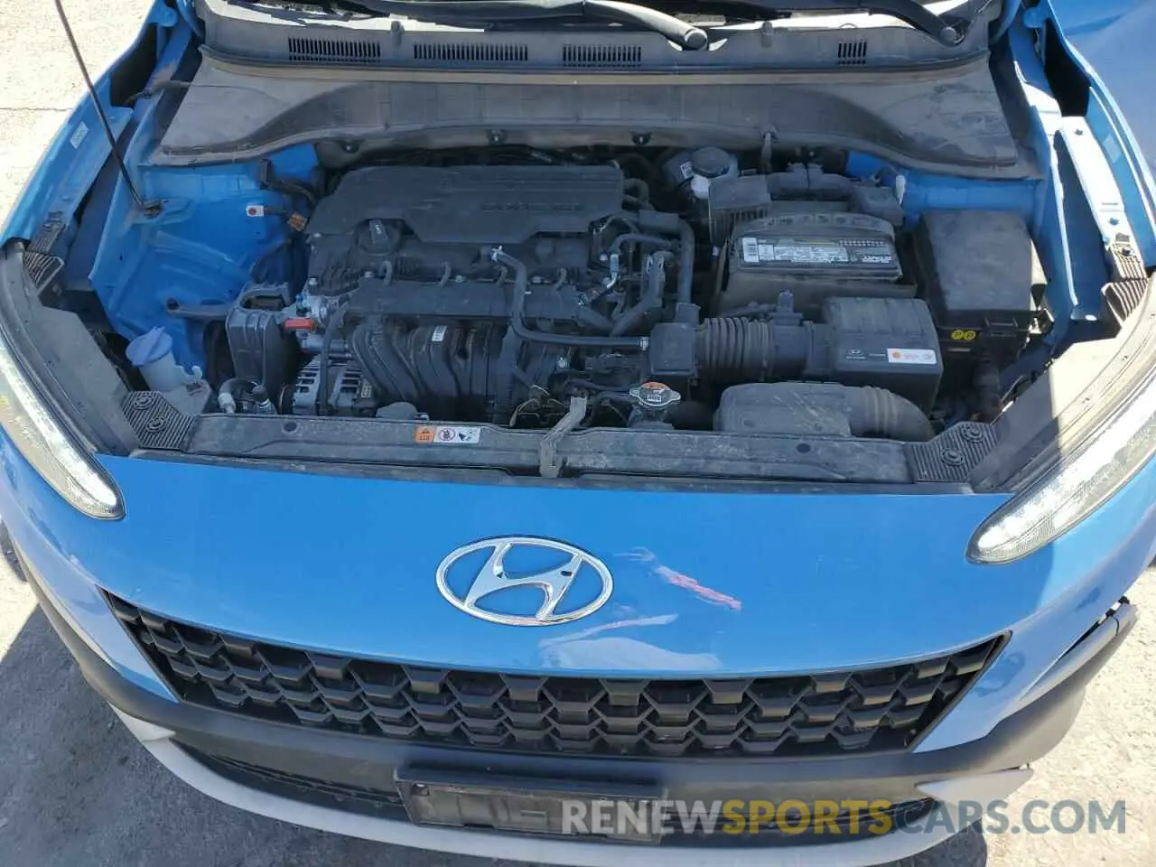 12 Photograph of a damaged car KM8K62AB9NU876810 HYUNDAI KONA 2022