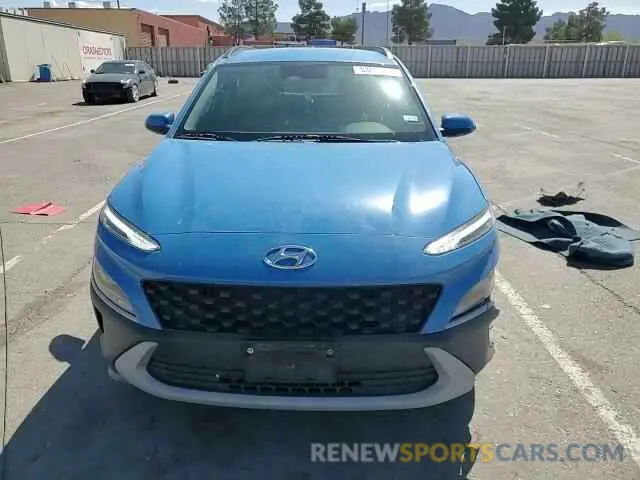 14 Photograph of a damaged car KM8K62AB9NU876810 HYUNDAI KONA 2022