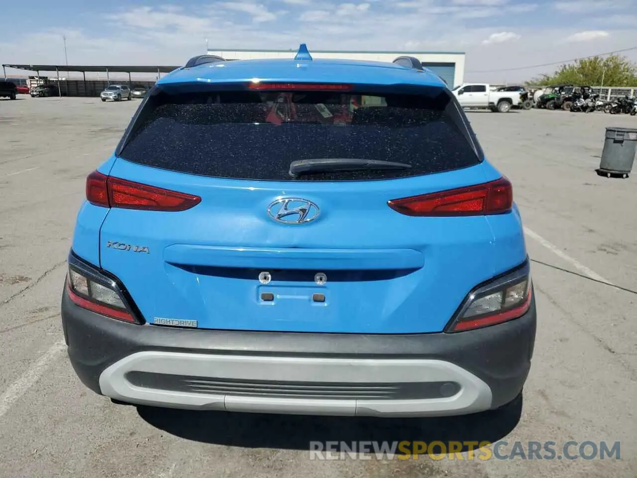 6 Photograph of a damaged car KM8K62AB9NU876810 HYUNDAI KONA 2022