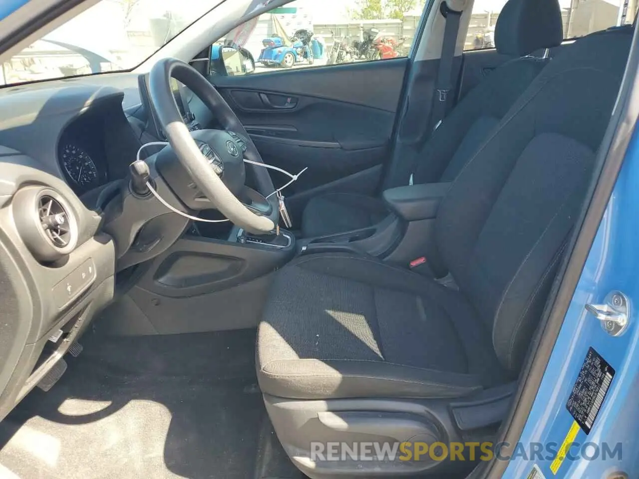 7 Photograph of a damaged car KM8K62AB9NU876810 HYUNDAI KONA 2022
