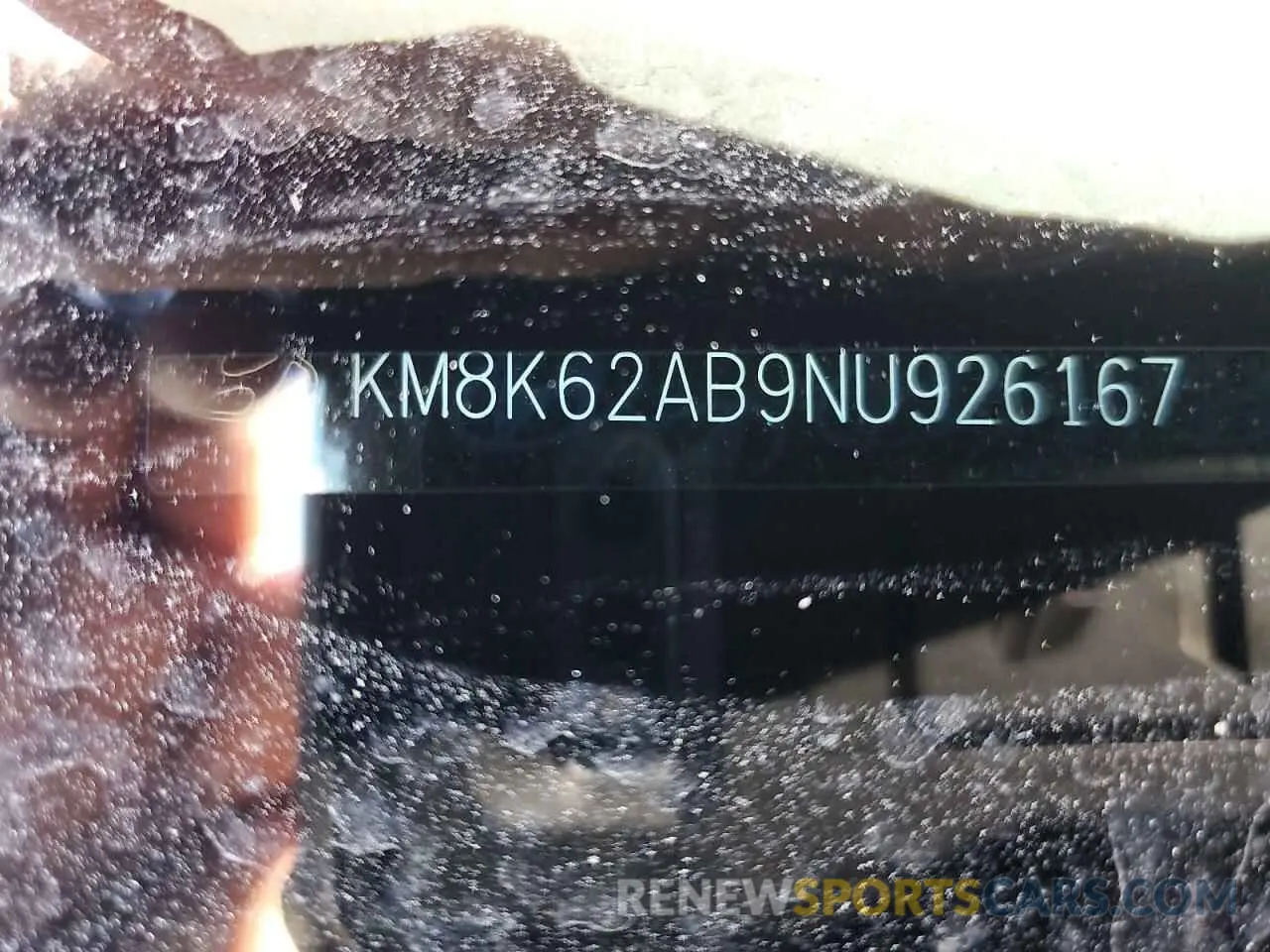 15 Photograph of a damaged car KM8K62AB9NU926167 HYUNDAI KONA 2022