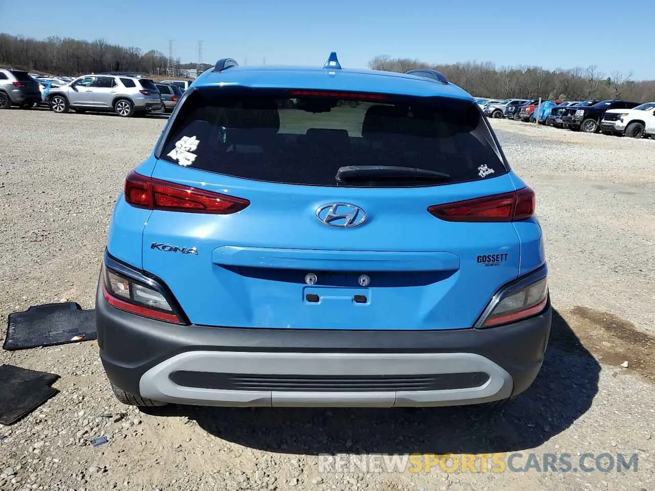 6 Photograph of a damaged car KM8K62AB9NU926167 HYUNDAI KONA 2022