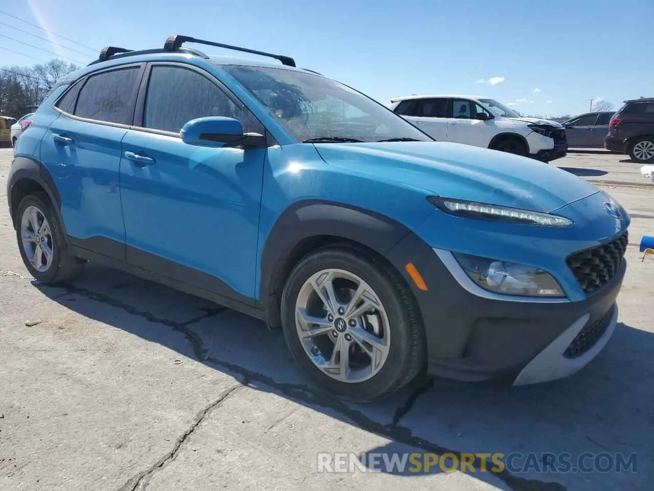 4 Фотография поврежденного автомобиля KM8K62ABXNU871132 HYUNDAI KONA 2022