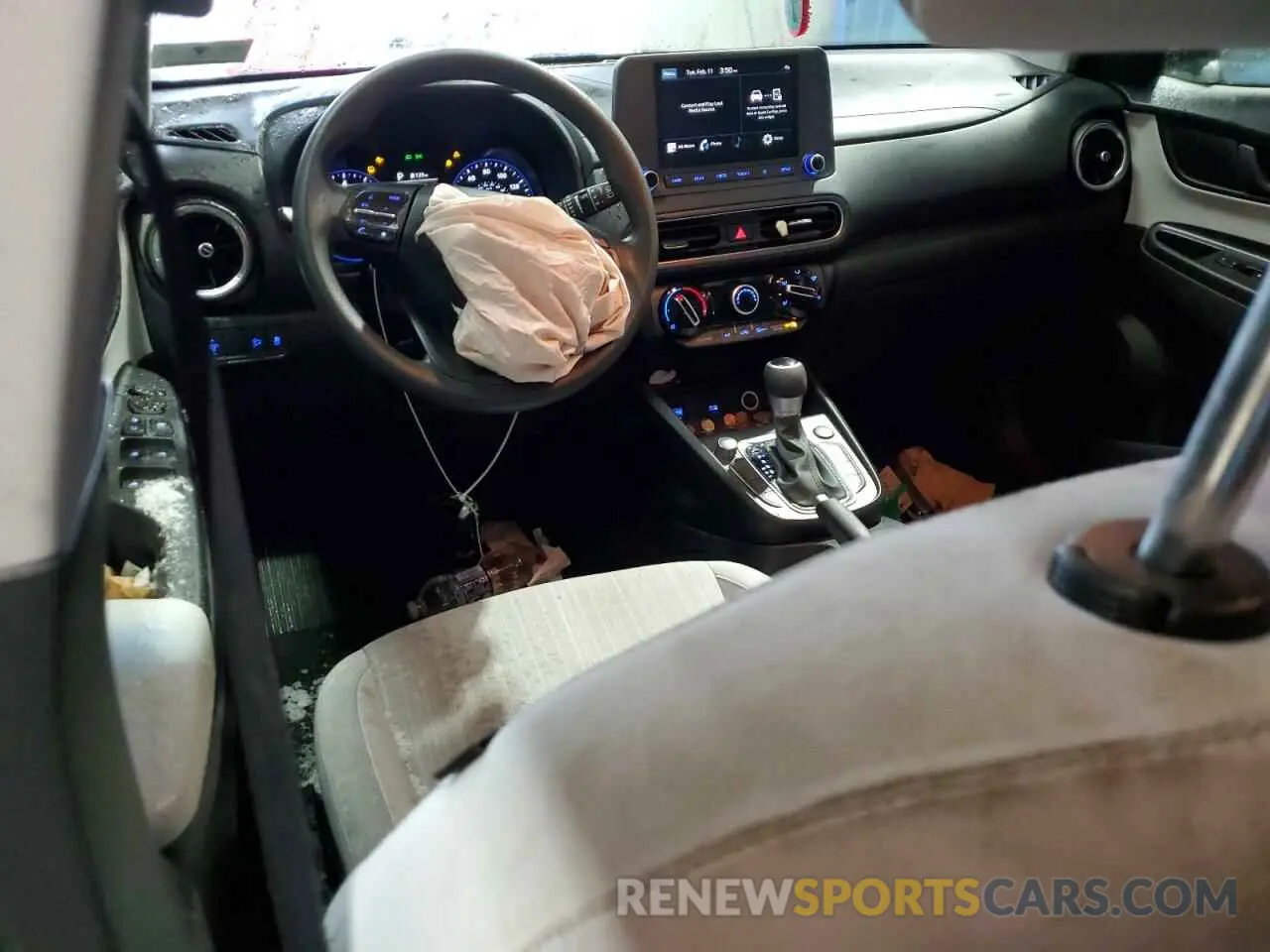 8 Photograph of a damaged car KM8K62ABXNU916683 HYUNDAI KONA 2022