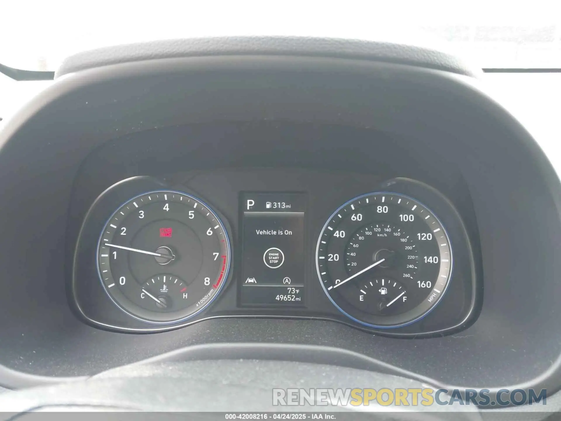 7 Photograph of a damaged car KM8K6CAB0NU761776 HYUNDAI KONA 2022