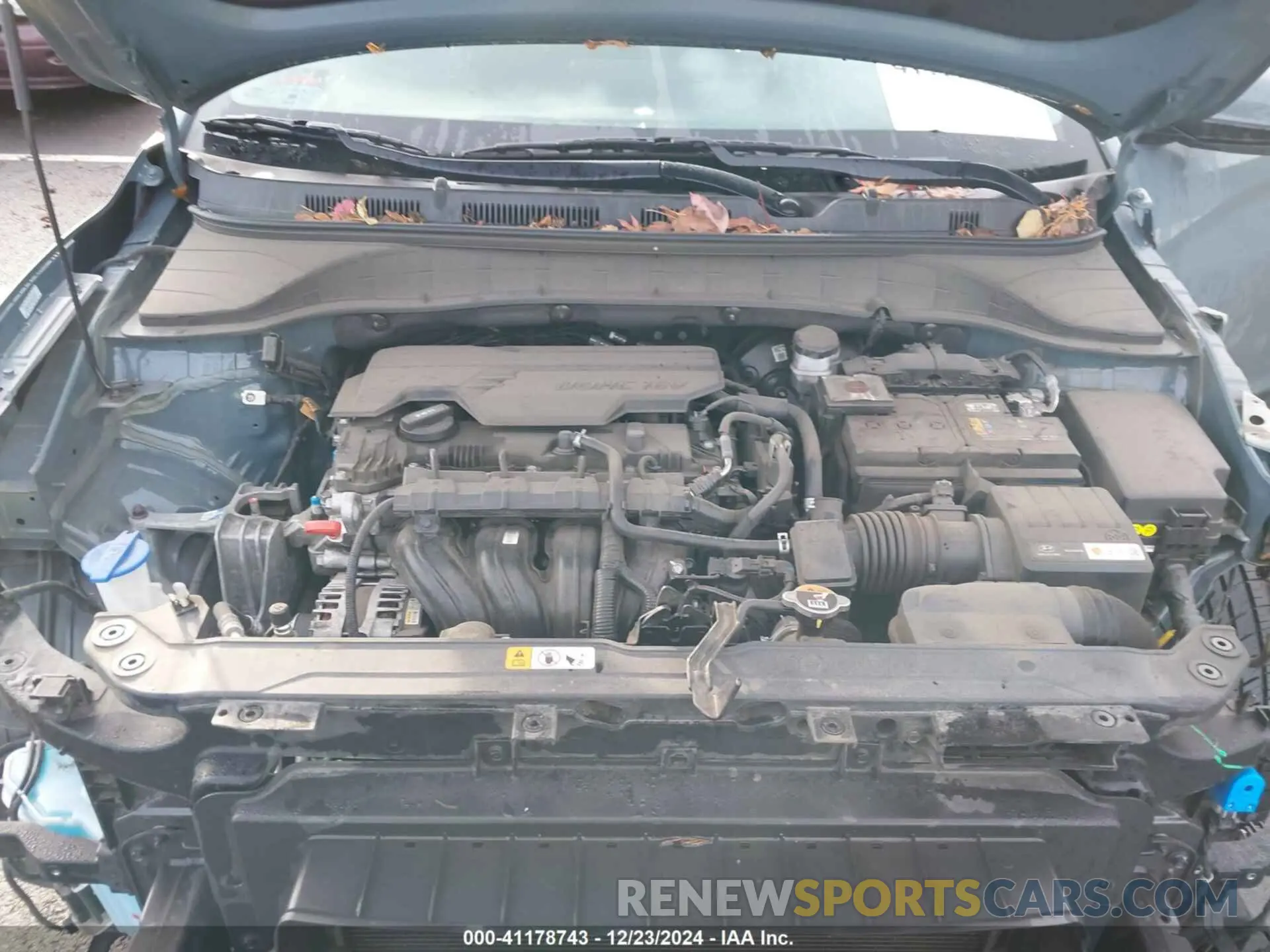 10 Photograph of a damaged car KM8K6CAB1NU828823 HYUNDAI KONA 2022