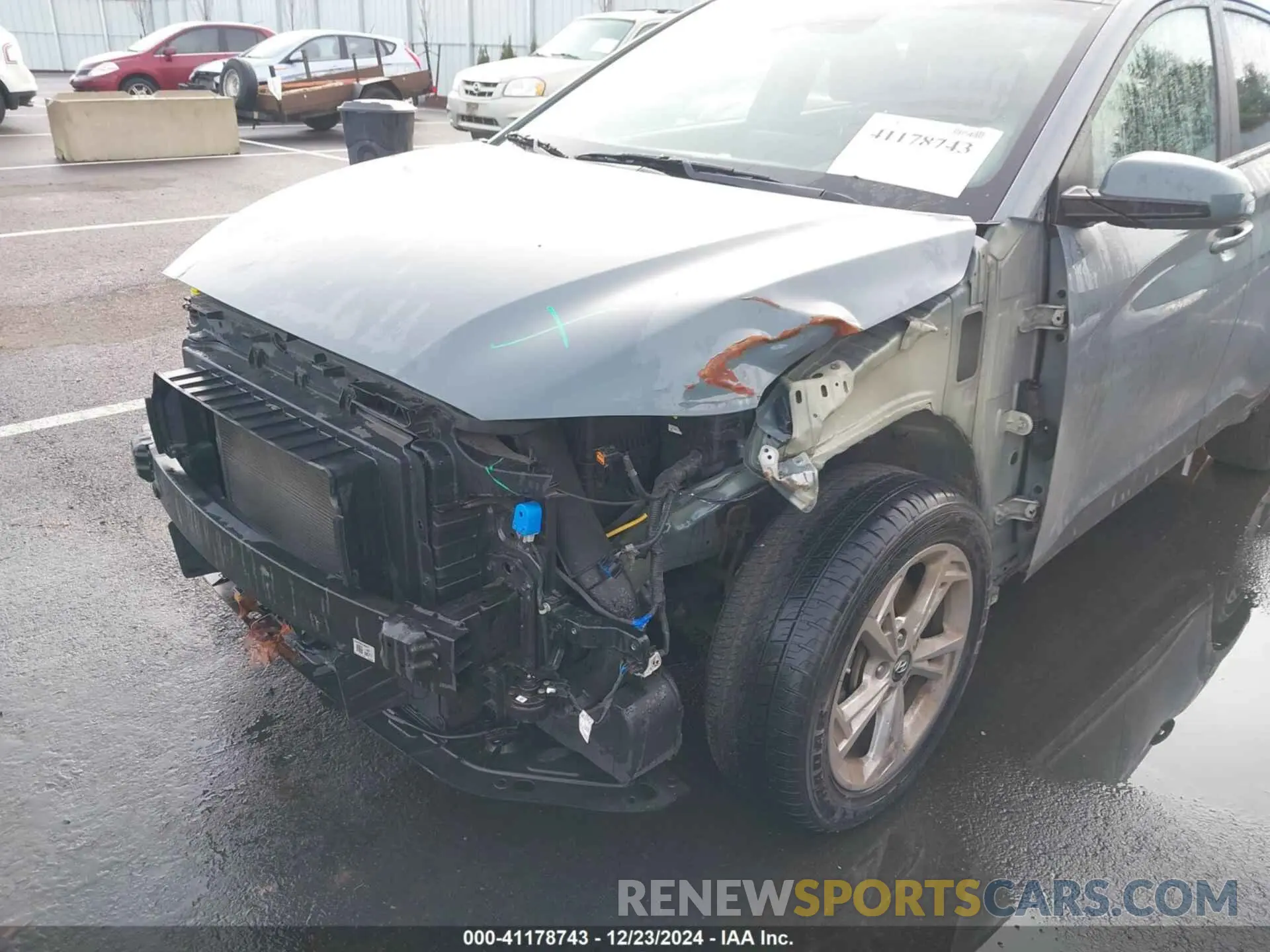 6 Photograph of a damaged car KM8K6CAB1NU828823 HYUNDAI KONA 2022
