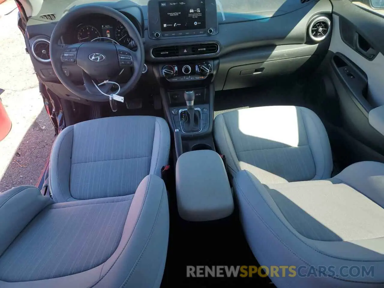 8 Фотография поврежденного автомобиля KM8K6CAB1NU922930 HYUNDAI KONA 2022