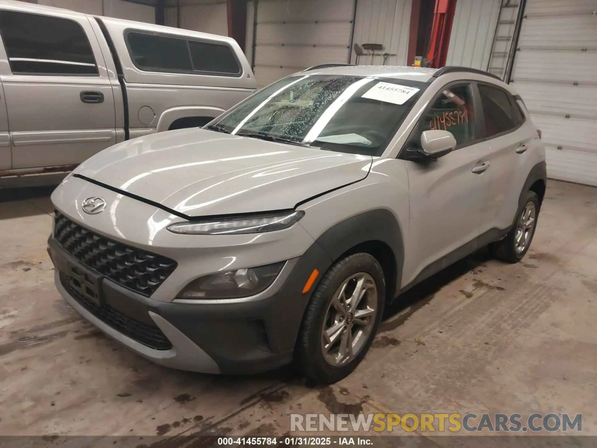 2 Фотография поврежденного автомобиля KM8K6CAB4NU839010 HYUNDAI KONA 2022
