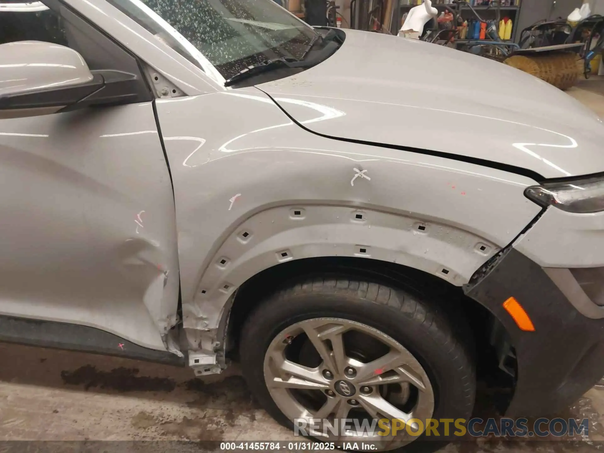 6 Фотография поврежденного автомобиля KM8K6CAB4NU839010 HYUNDAI KONA 2022