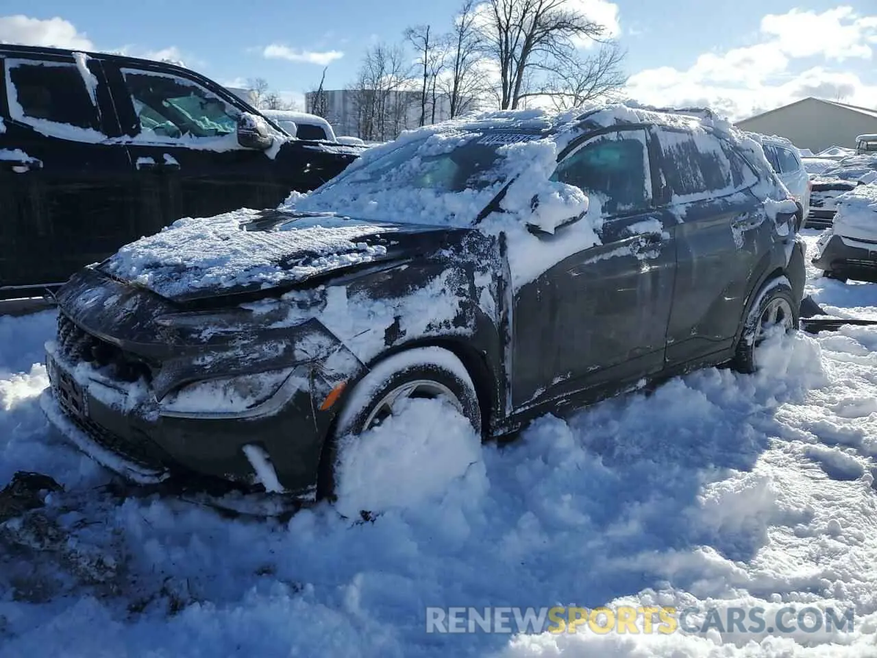 1 Фотография поврежденного автомобиля KM8K6CAB5NU821034 HYUNDAI KONA 2022
