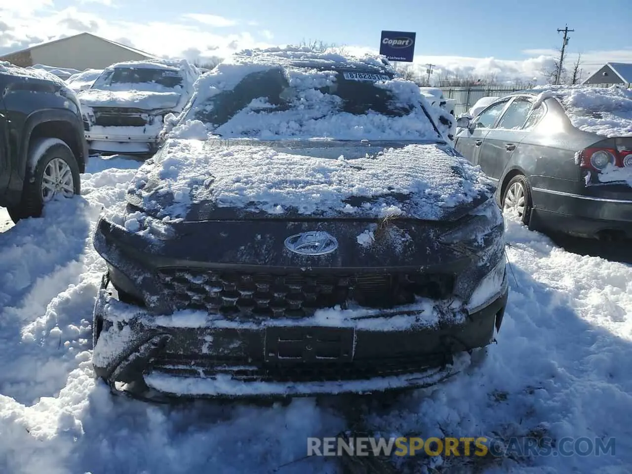5 Фотография поврежденного автомобиля KM8K6CAB5NU821034 HYUNDAI KONA 2022