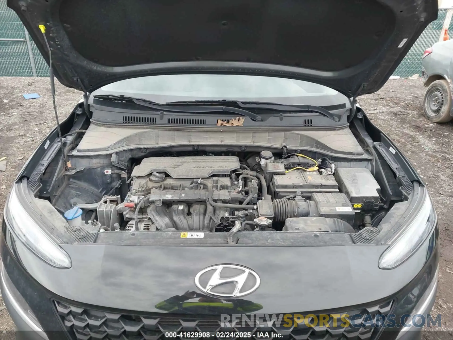 10 Фотография поврежденного автомобиля KM8K6CAB5NU900591 HYUNDAI KONA 2022