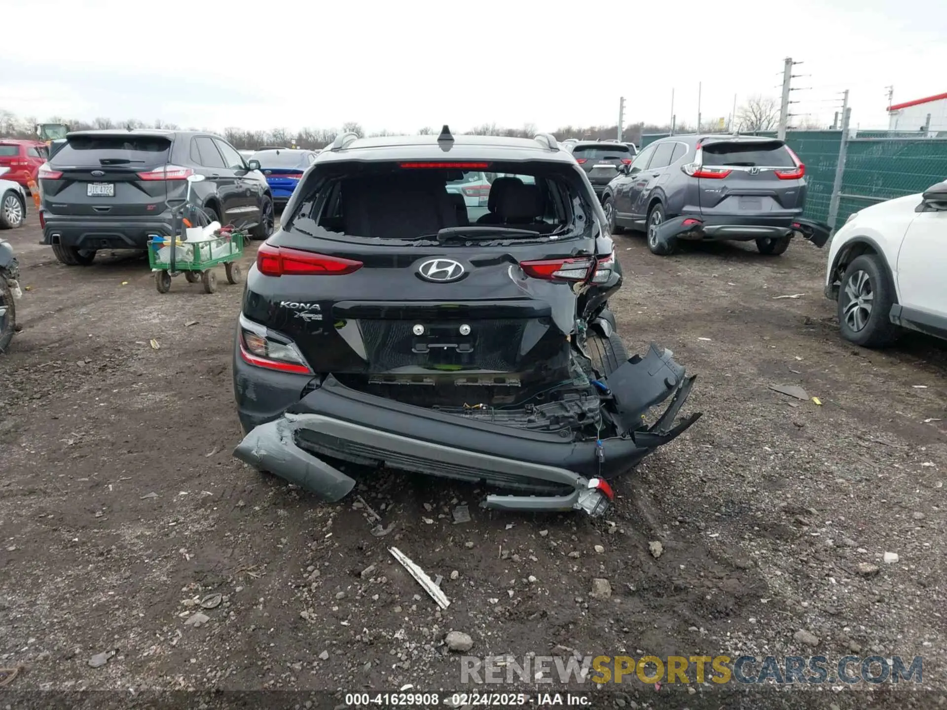 16 Фотография поврежденного автомобиля KM8K6CAB5NU900591 HYUNDAI KONA 2022