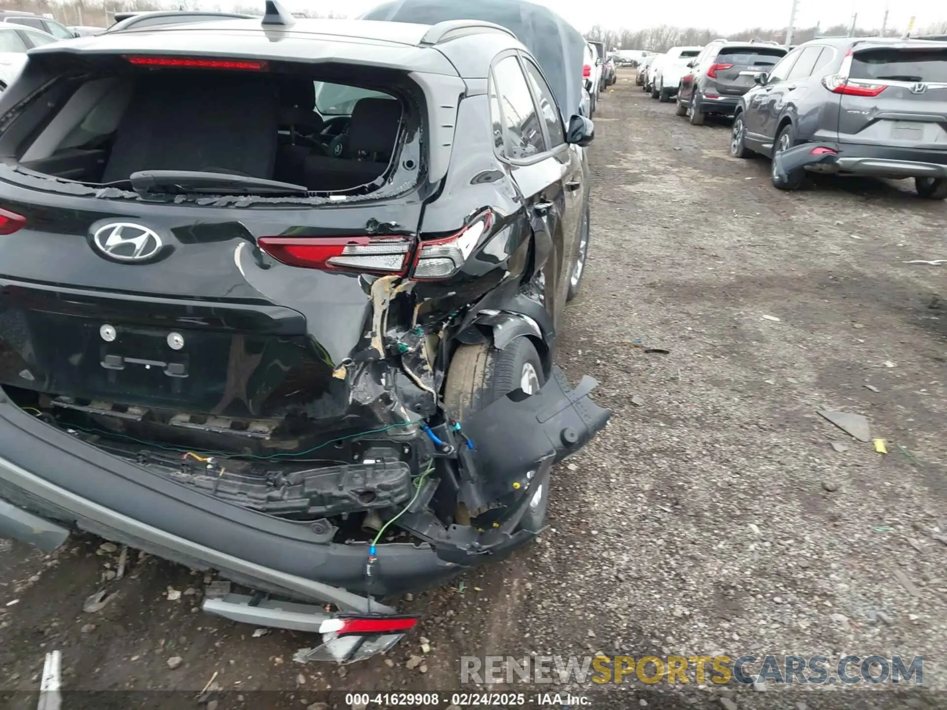 6 Фотография поврежденного автомобиля KM8K6CAB5NU900591 HYUNDAI KONA 2022