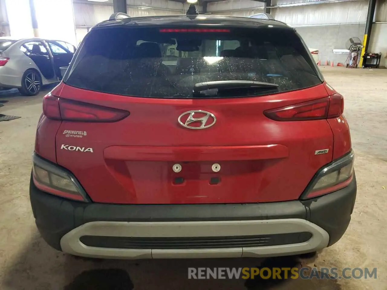 6 Фотография поврежденного автомобиля KM8K6CAB5NU920212 HYUNDAI KONA 2022