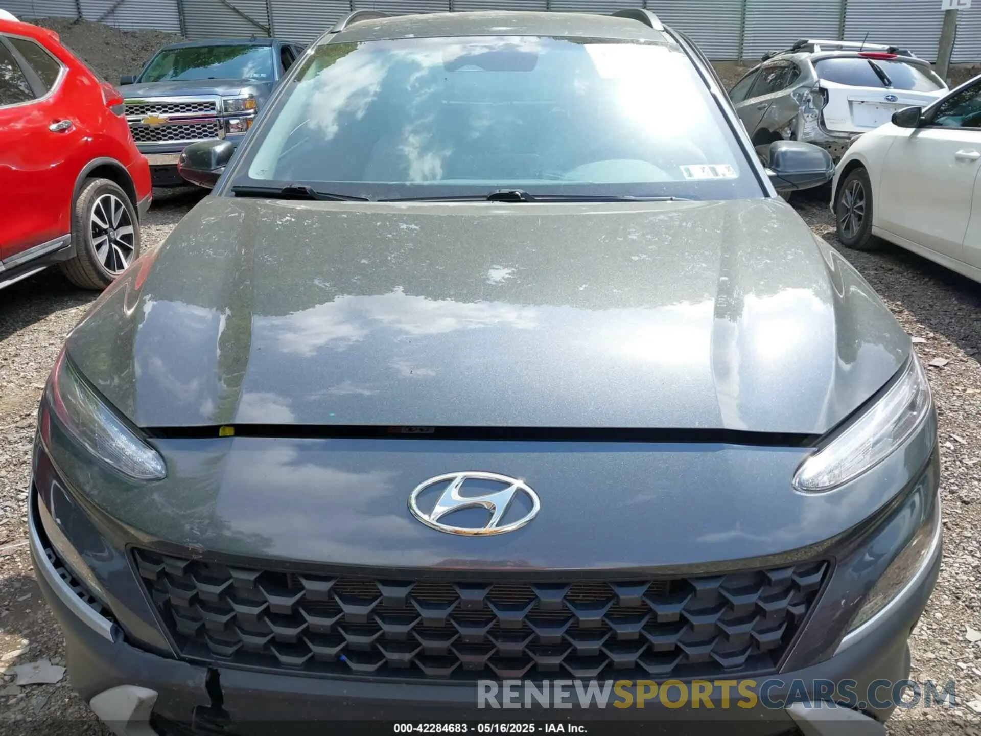 12 Photograph of a damaged car KM8K6CAB7NU825795 HYUNDAI KONA 2022