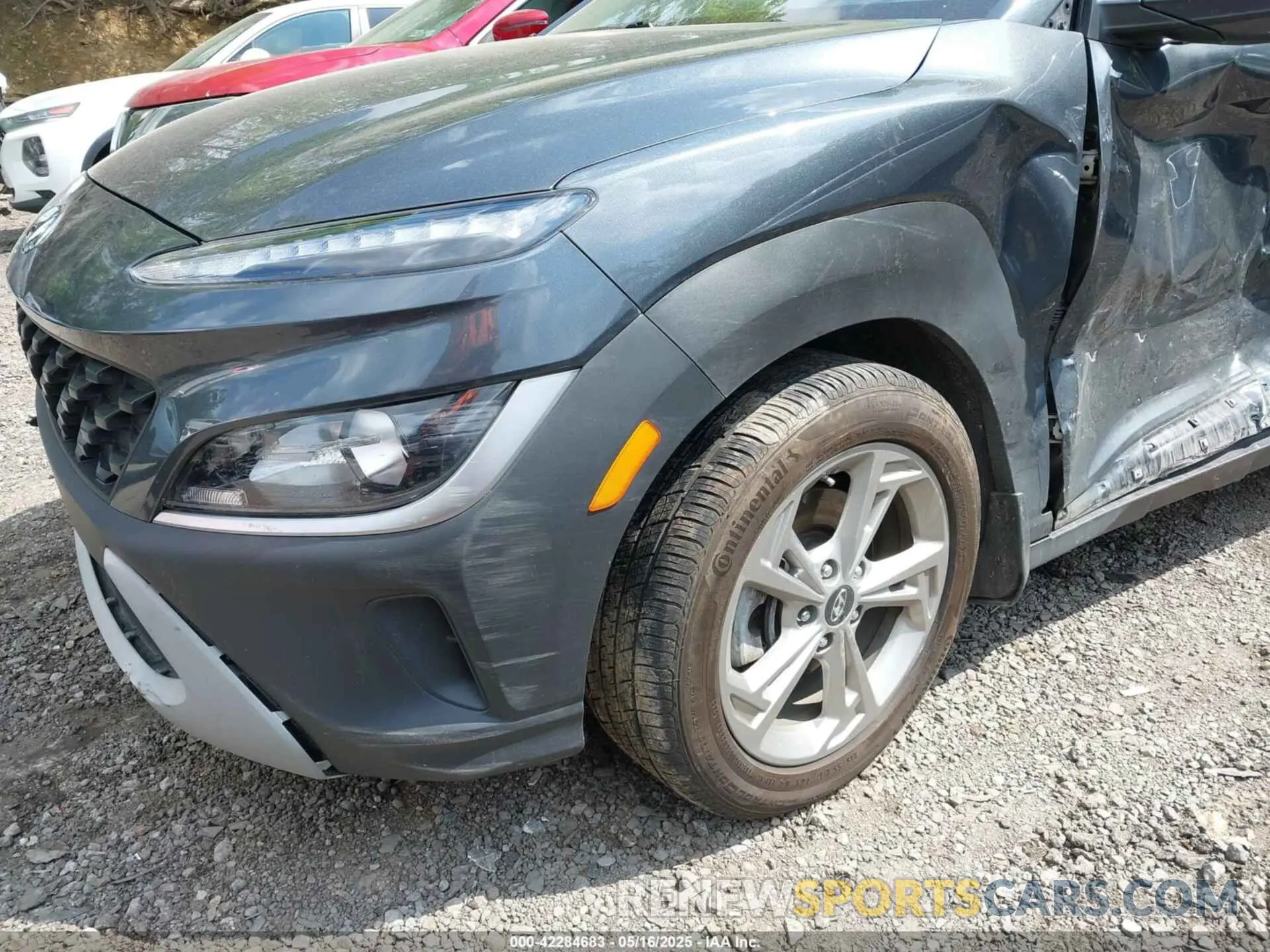 6 Photograph of a damaged car KM8K6CAB7NU825795 HYUNDAI KONA 2022