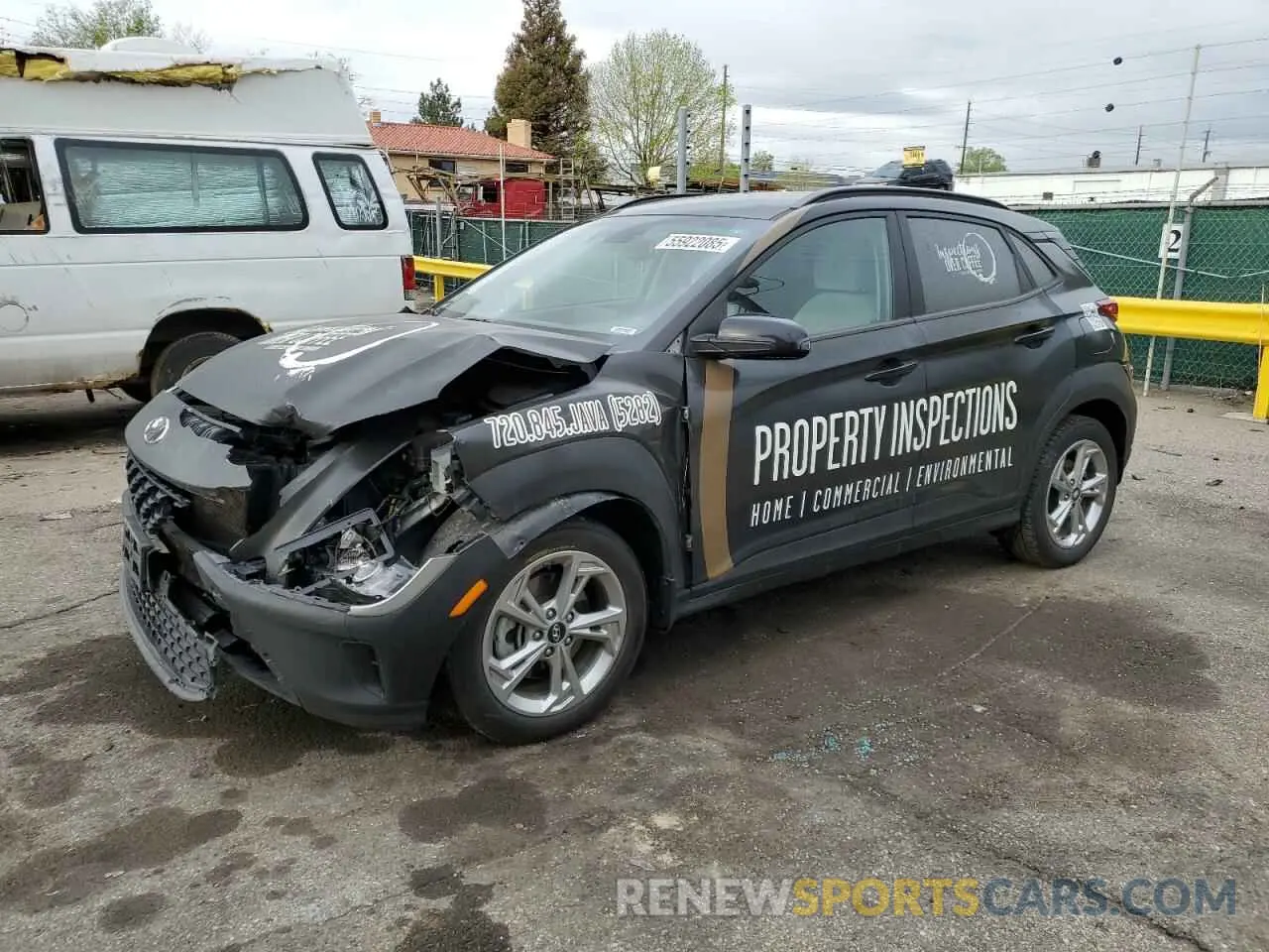1 Фотография поврежденного автомобиля KM8K6CAB8NU901508 HYUNDAI KONA 2022