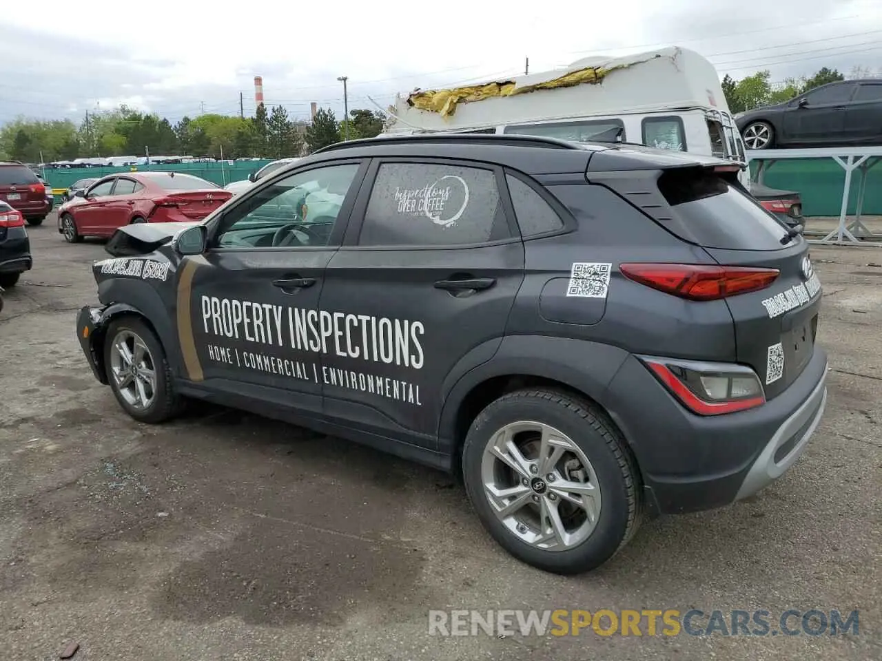 2 Фотография поврежденного автомобиля KM8K6CAB8NU901508 HYUNDAI KONA 2022