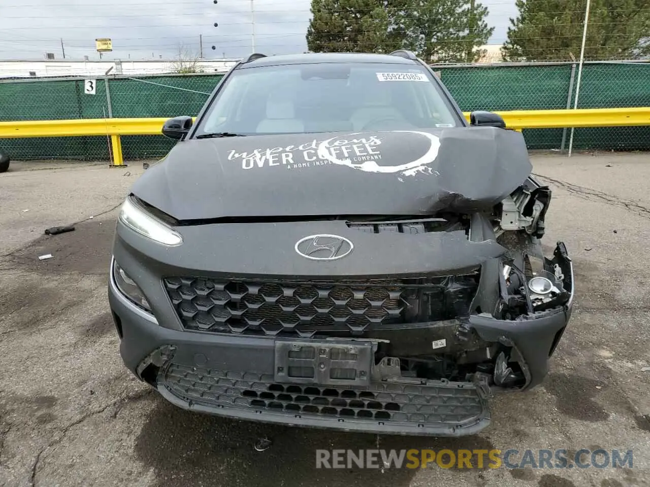 5 Фотография поврежденного автомобиля KM8K6CAB8NU901508 HYUNDAI KONA 2022