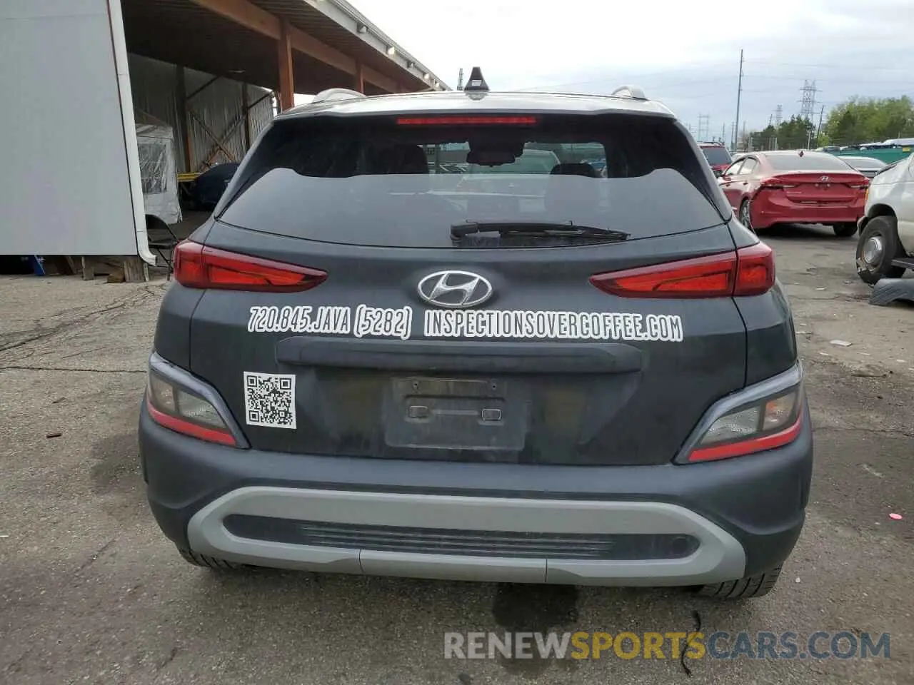 6 Фотография поврежденного автомобиля KM8K6CAB8NU901508 HYUNDAI KONA 2022