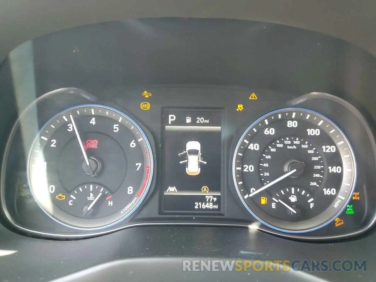 9 Photograph of a damaged car KM8K6CAB9NU856417 HYUNDAI KONA 2022