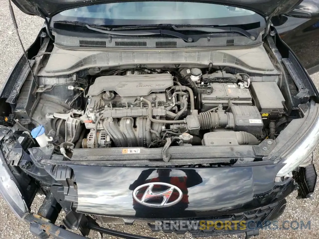 12 Photograph of a damaged car KM8K6CABXNU772610 HYUNDAI KONA 2022