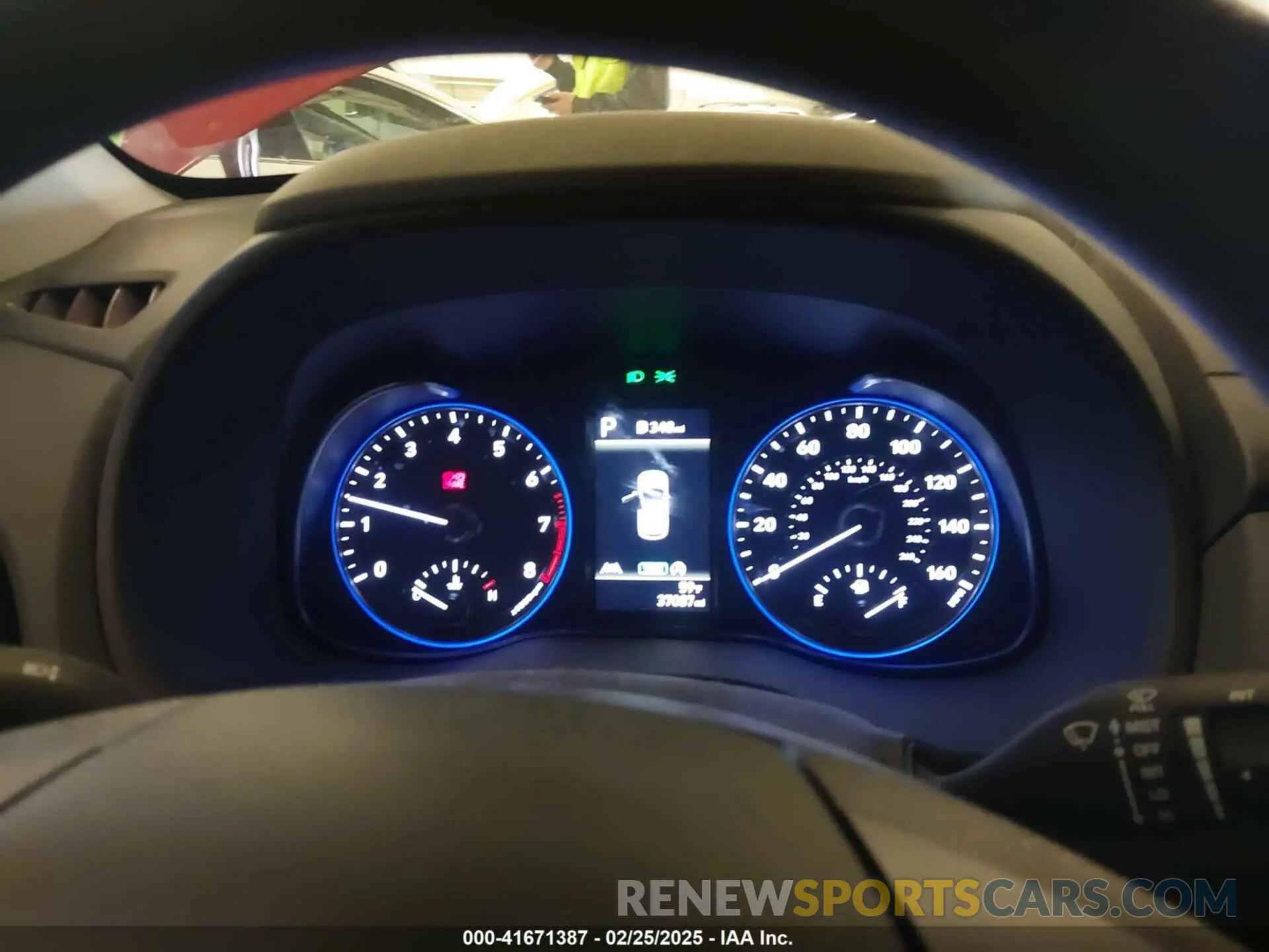 7 Photograph of a damaged car KM8K6CABXNU873386 HYUNDAI KONA 2022