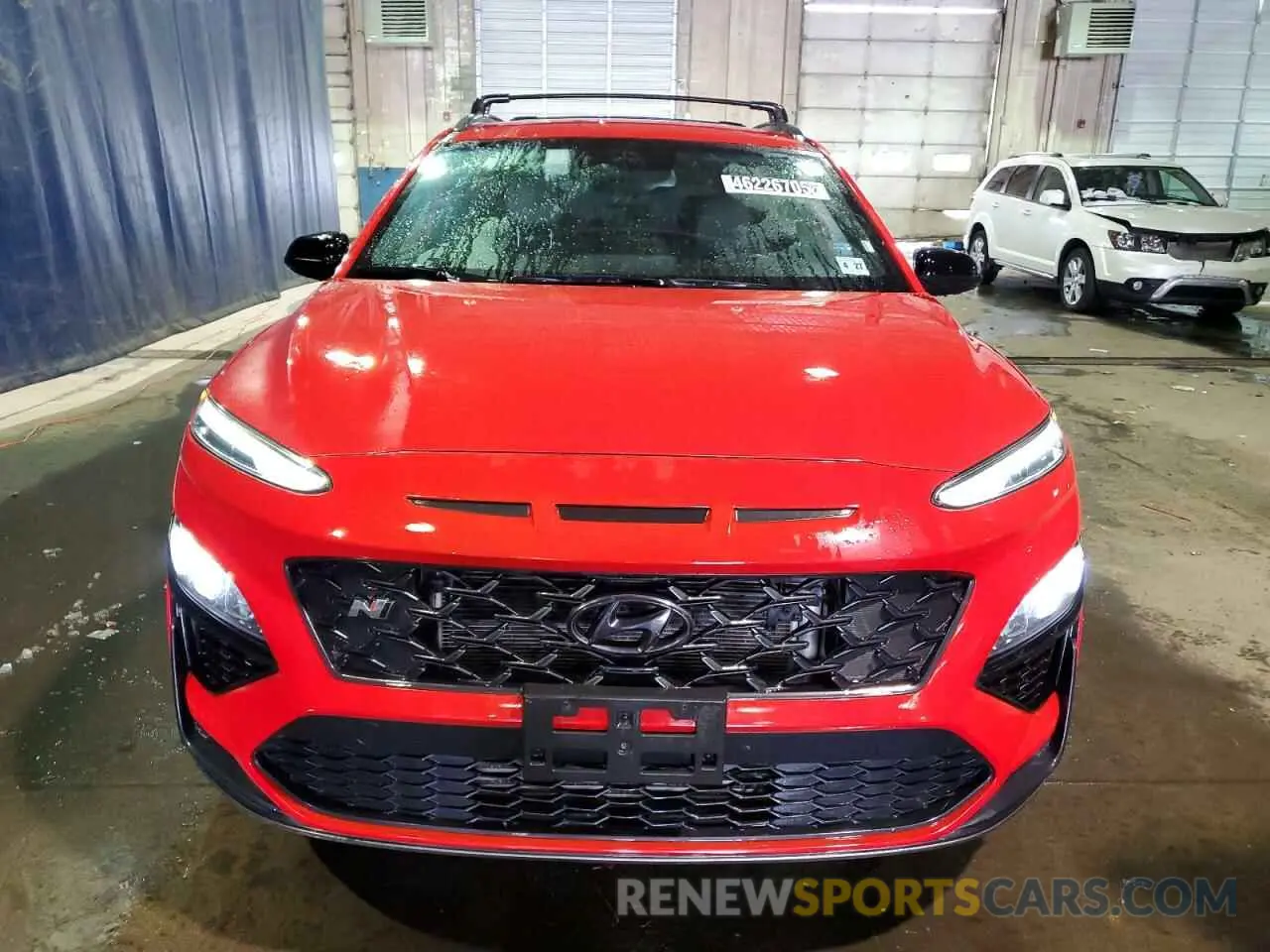 5 Photograph of a damaged car KM8KH3AC0NU003326 HYUNDAI KONA 2022