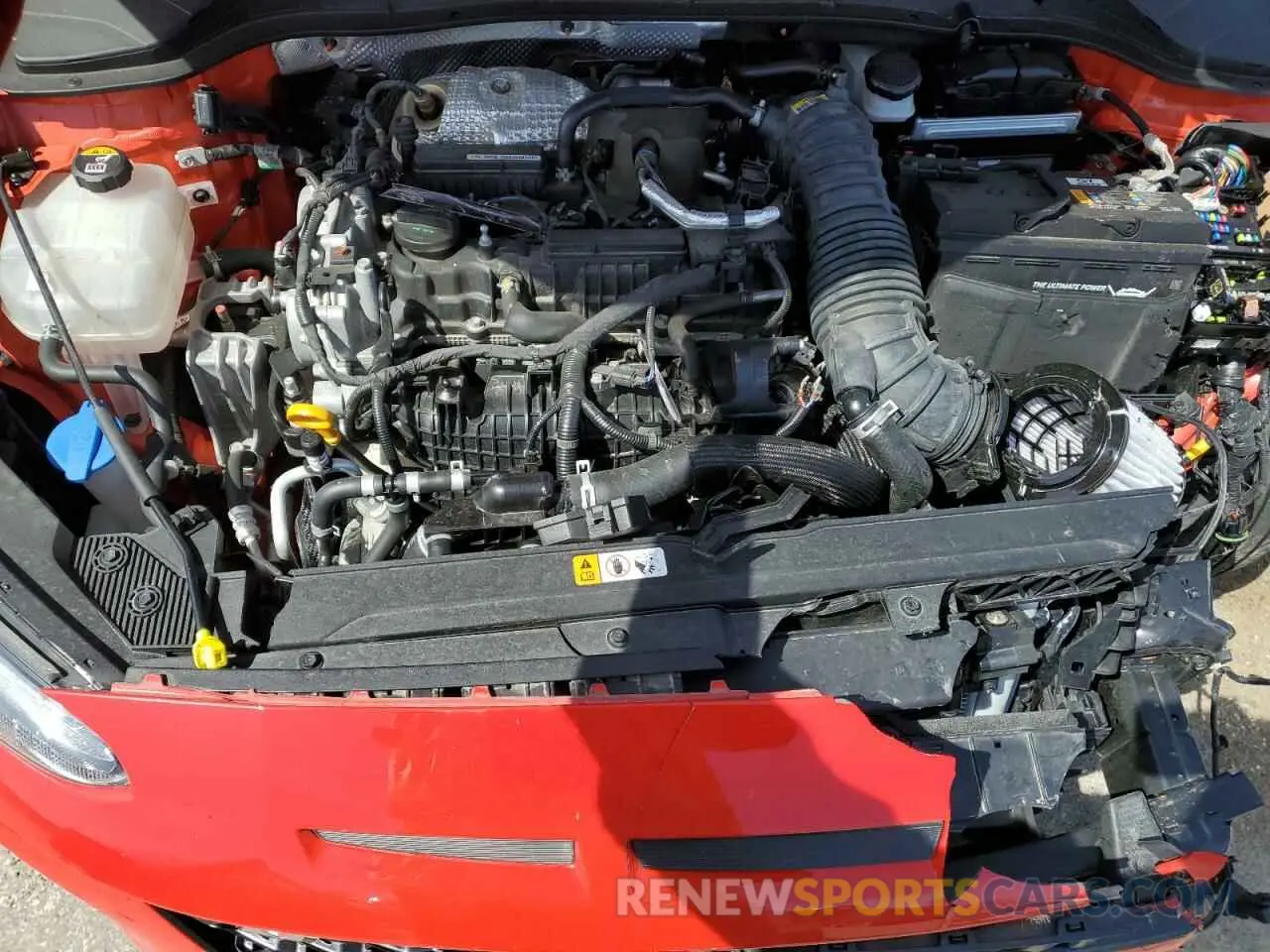 12 Photograph of a damaged car KM8KH3AC1NU002184 HYUNDAI KONA 2022
