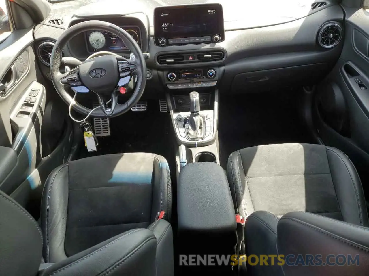 8 Photograph of a damaged car KM8KH3AC1NU002184 HYUNDAI KONA 2022