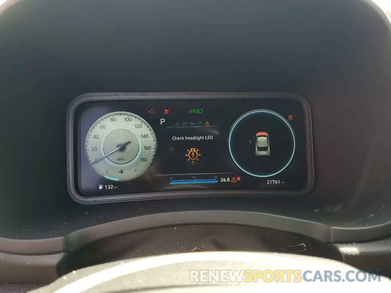 9 Photograph of a damaged car KM8KH3AC1NU002184 HYUNDAI KONA 2022
