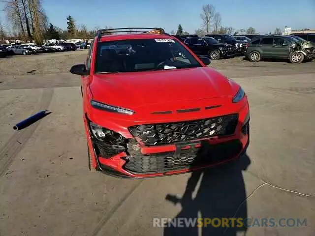 11 Photograph of a damaged car KM8KH3AC2NU002470 HYUNDAI KONA 2022
