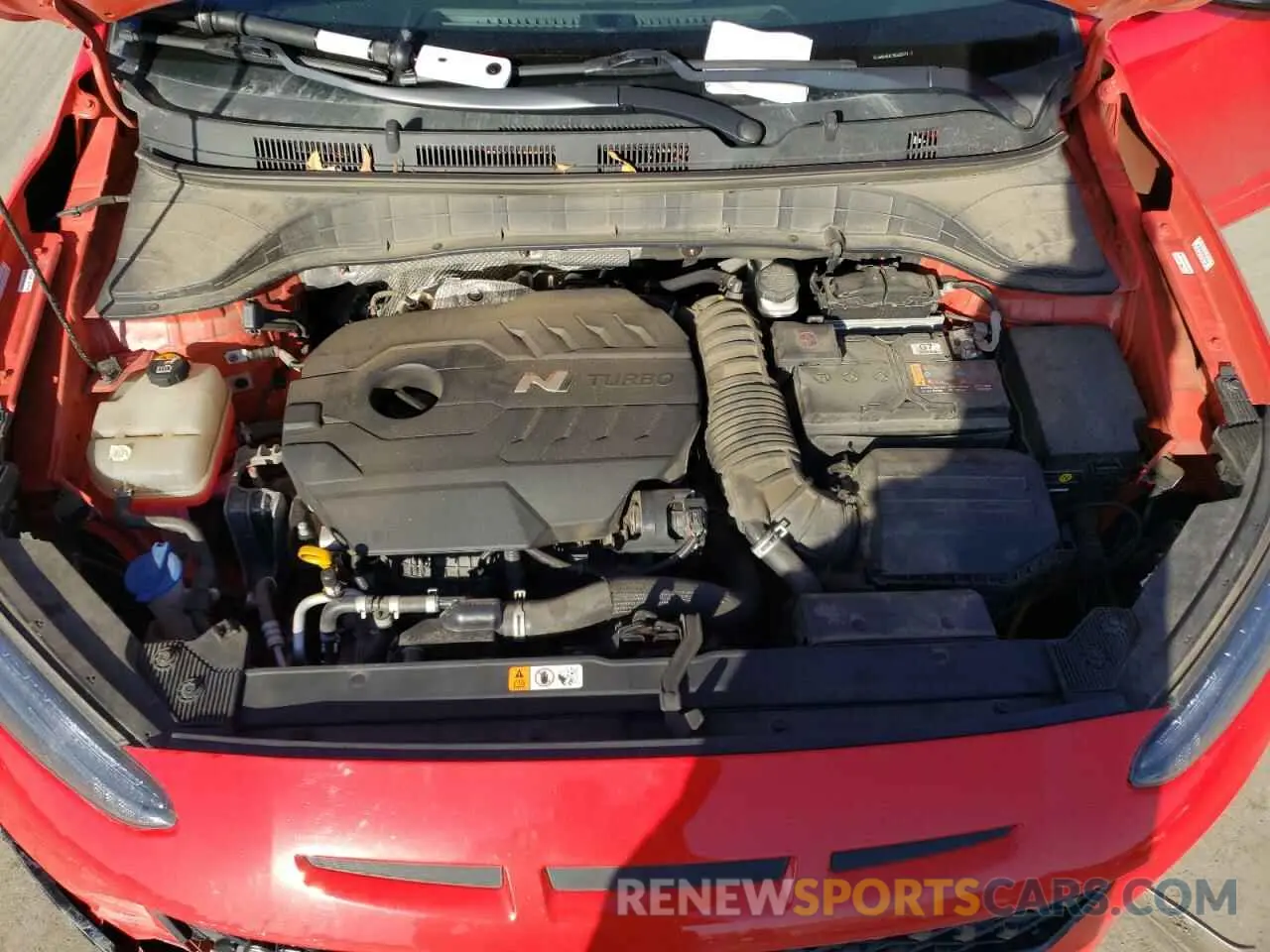 12 Photograph of a damaged car KM8KH3AC2NU002470 HYUNDAI KONA 2022