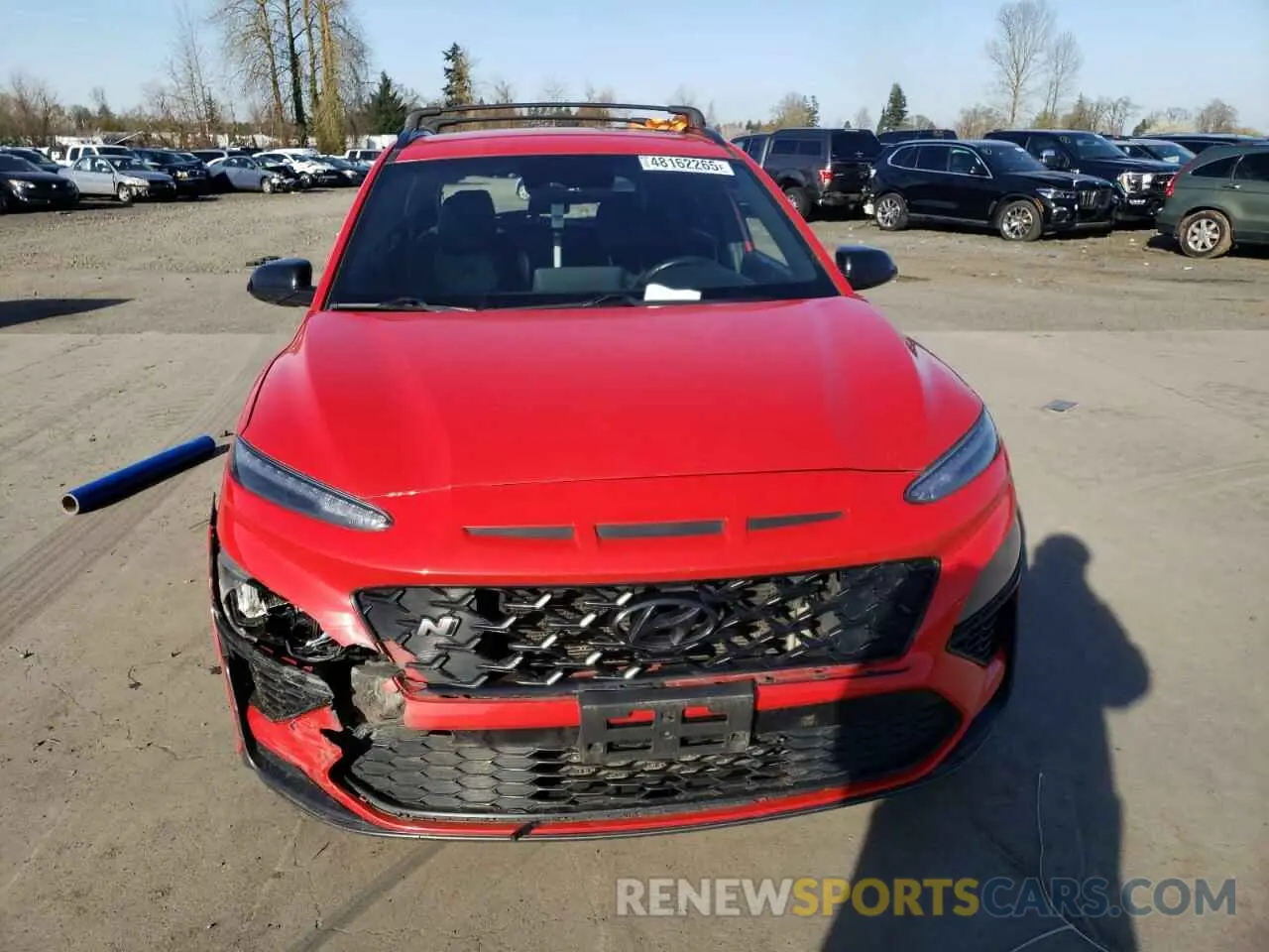 5 Photograph of a damaged car KM8KH3AC2NU002470 HYUNDAI KONA 2022