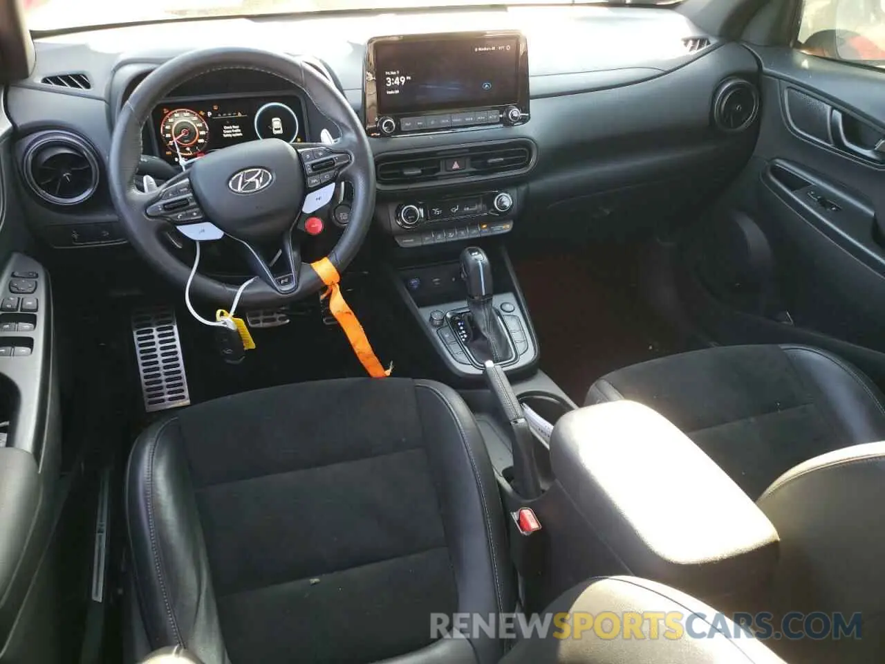 8 Photograph of a damaged car KM8KH3AC2NU002470 HYUNDAI KONA 2022
