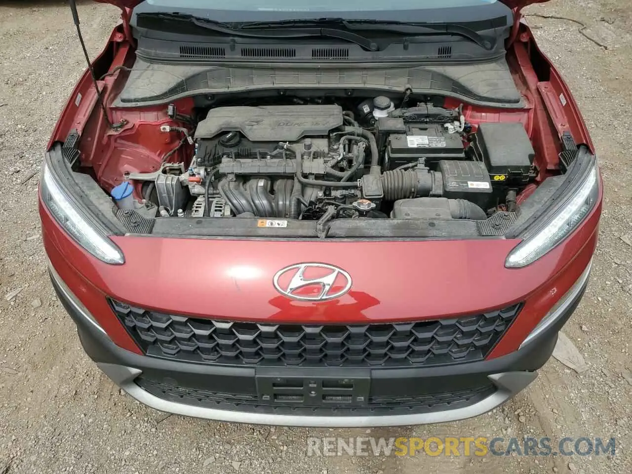 11 Photograph of a damaged car KM8K22AB0PU038423 HYUNDAI KONA 2023
