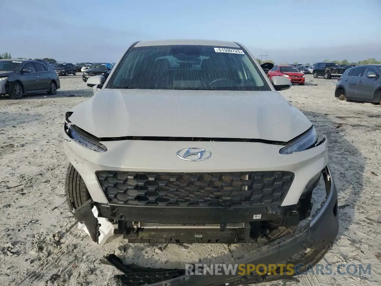5 Фотография поврежденного автомобиля KM8K22AB2PU040934 HYUNDAI KONA 2023