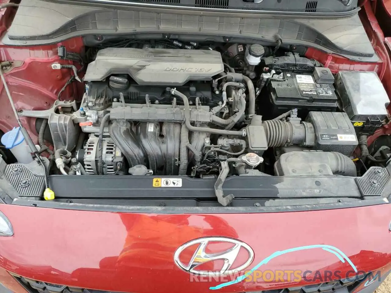12 Photograph of a damaged car KM8K22AB7PU025782 HYUNDAI KONA 2023